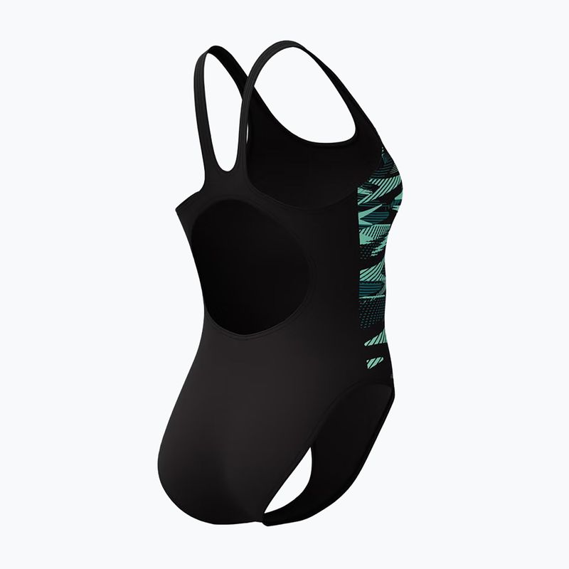 Strój pływacki jednoczęściowy damski Speedo Hyperboom Placement Muscleback dark teal 6