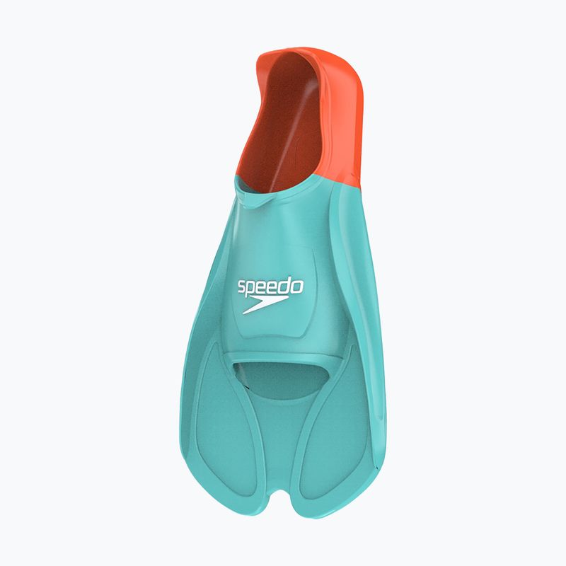 Płetwy do pływania Speedo Biofuse Training arctic glass/volcanic orange 2