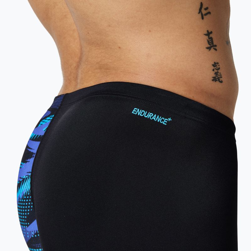 Jammery pływackie męskie Speedo HyperBoom V-Cut Jammer black/cobalt pop 4