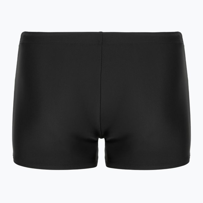 Bokserki pływackie męskie Speedo Medley Logo Aquashort black/hyper yellow 2