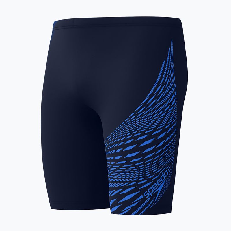 Jammery pływackie męskie Speedo Medley Logo Jammer navy/cobalt pop 3