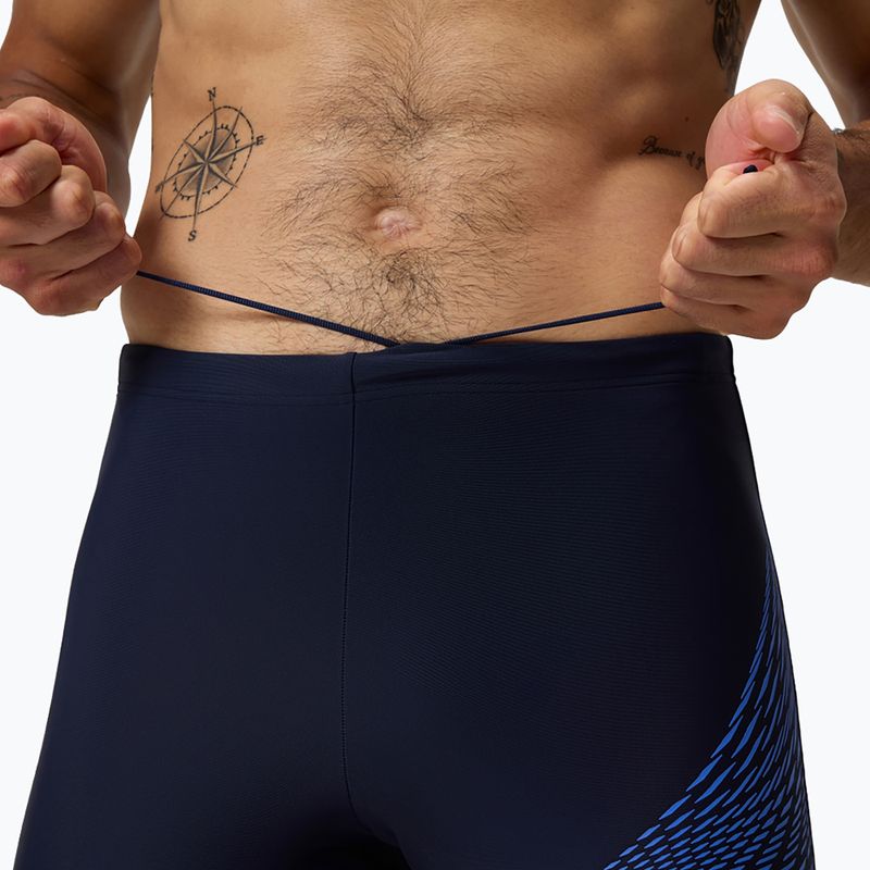 Jammery pływackie męskie Speedo Medley Logo Jammer navy/cobalt pop 9