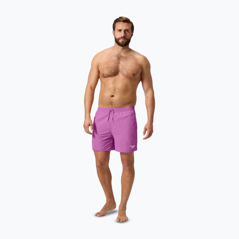 Szorty kąpielowe męskie Speedo Essentials 16" pink 2