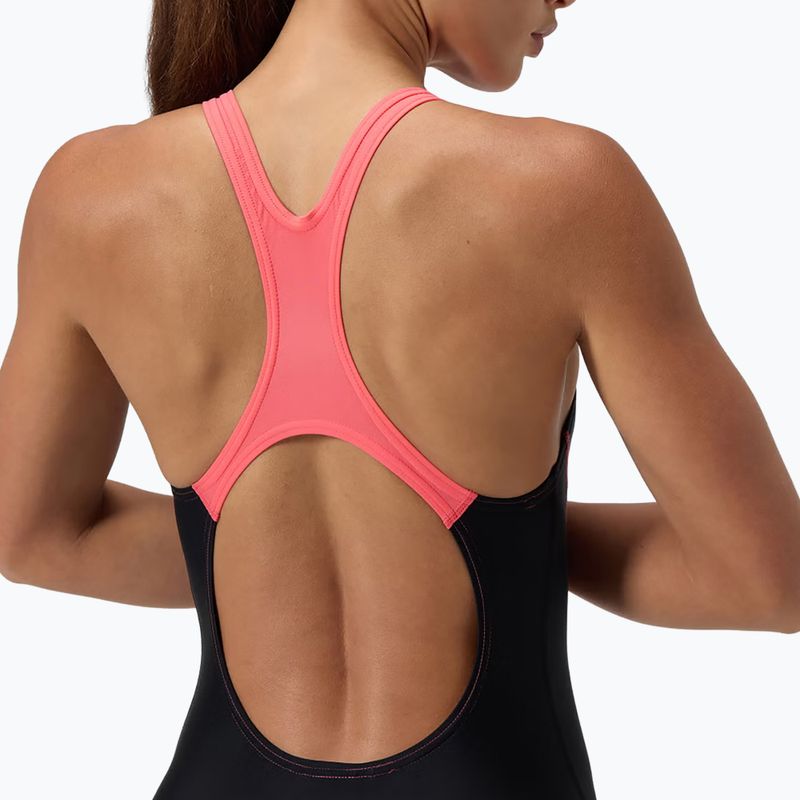 Strój pływacki jednoczęściowy damski Speedo Medley Logo Medalist coral sands 9