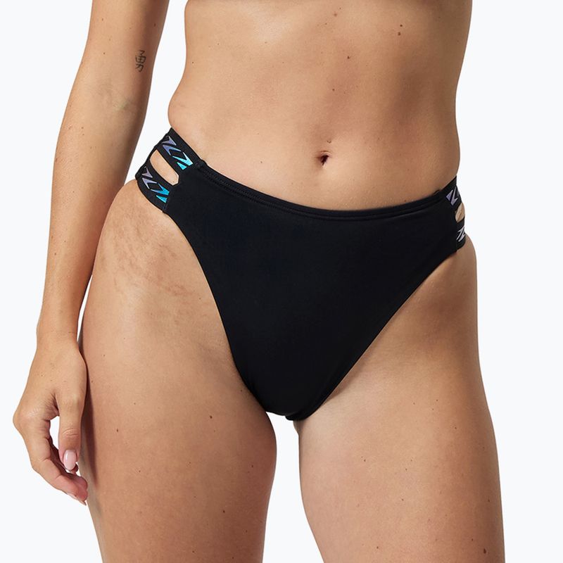 Dół od stroju pływackiego Speedo Flu3nte Logo Elastic High Waist speedo black 4
