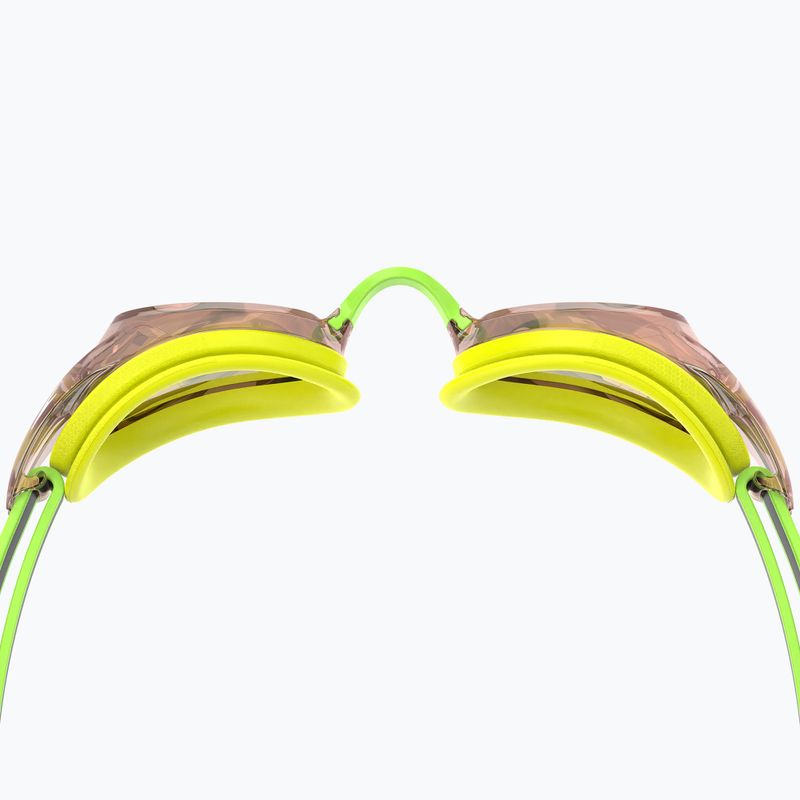 Okulary do pływania Speedo Vanquisher 3.0 Mirrored hyper yellow/grey/ablaze mirror 3