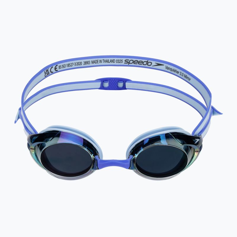 Okulary do pływania Speedo Vanquisher 3.0 Mirrored hawaiian sky/cobalt/iris mirror 2