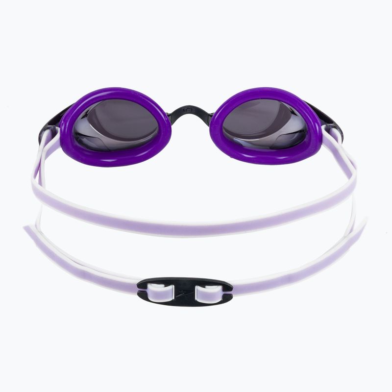 Okulary do pływania damskie Speedo Vanquisher 3.0 Mirrored purple haze/iris/silver mirror 4