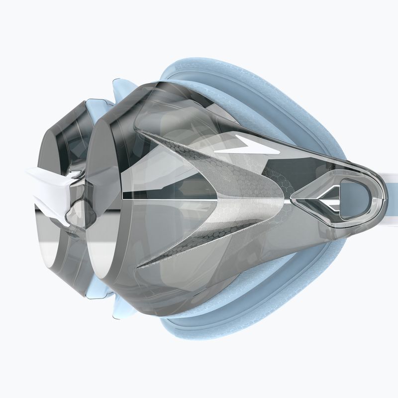 Okulary do pływania damskie Speedo Vanquisher 3.0 Mirrored hawaiian sky/grey/silver mirror 3
