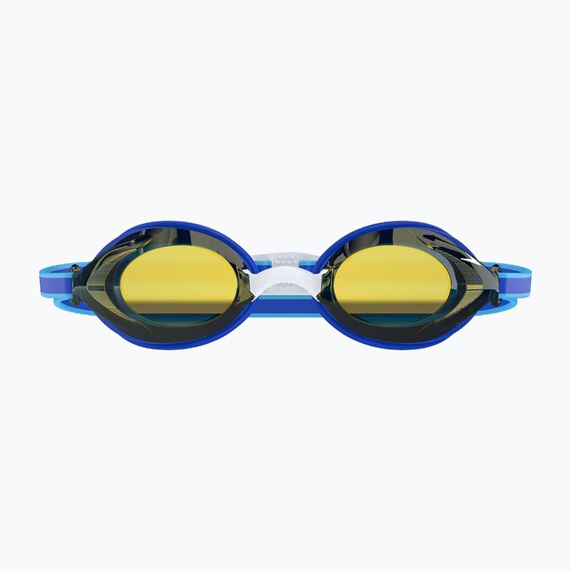 Okulary do pływania dziecięce Speedo Vanquisher 3.0 Mirror cobalt pop/cobalt/gold mirror 2