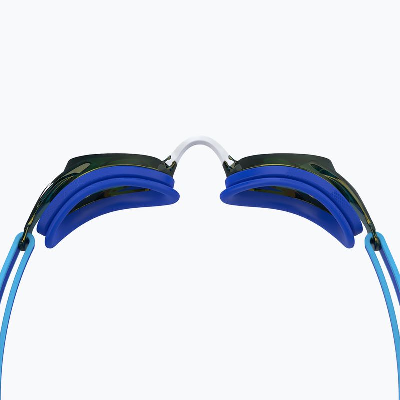 Okulary do pływania dziecięce Speedo Vanquisher 3.0 Mirror cobalt pop/cobalt/gold mirror 3