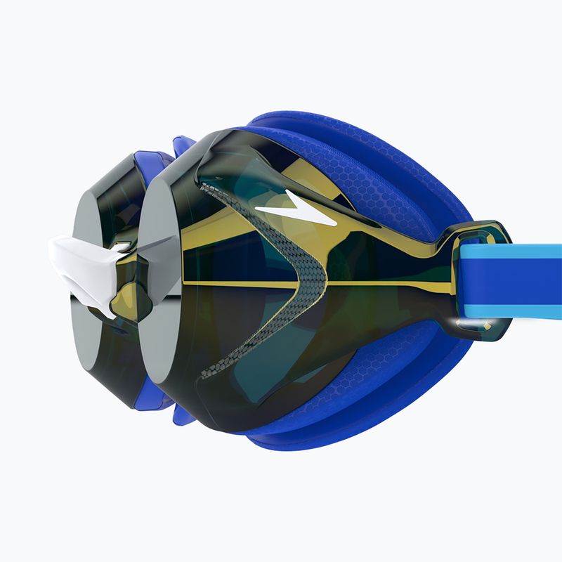 Okulary do pływania dziecięce Speedo Vanquisher 3.0 Mirror cobalt pop/cobalt/gold mirror 4