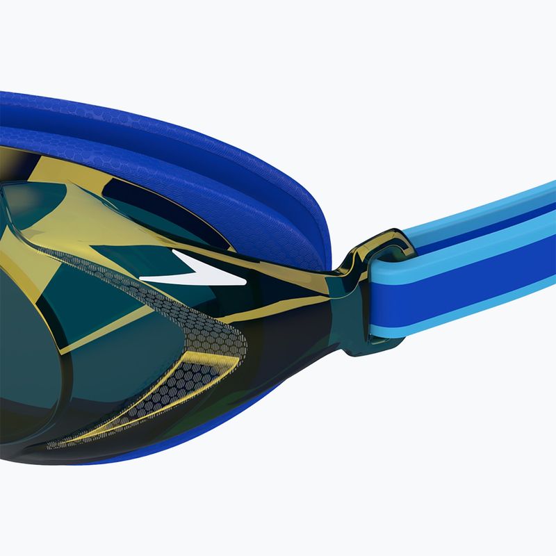 Okulary do pływania dziecięce Speedo Vanquisher 3.0 Mirror cobalt pop/cobalt/gold mirror 5