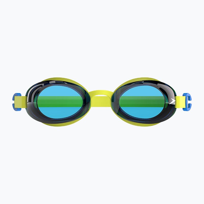 Okulary do pływania dziecięce Speedo Jet 2.0 empire yellow/neon blue 2