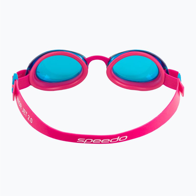 Okulary do pływania dziecięce Speedo Jet 2.0 electric pink/azure blue 4