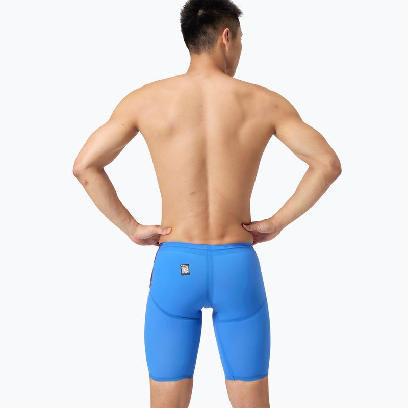 Jammery pływackie męskie Speedo Fastskin LZR Pure Valor 2.0 Jammer molten blur/cobalt pop print 2
