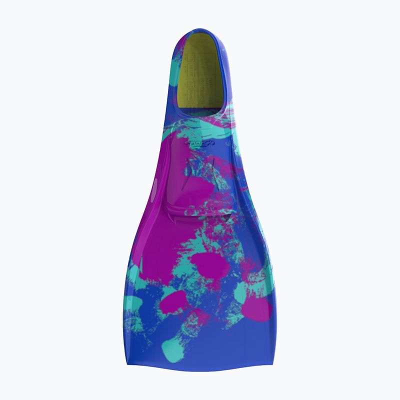 Płetwy do pływania Speedo Long Blade cobalt pop/diva/arctic glass