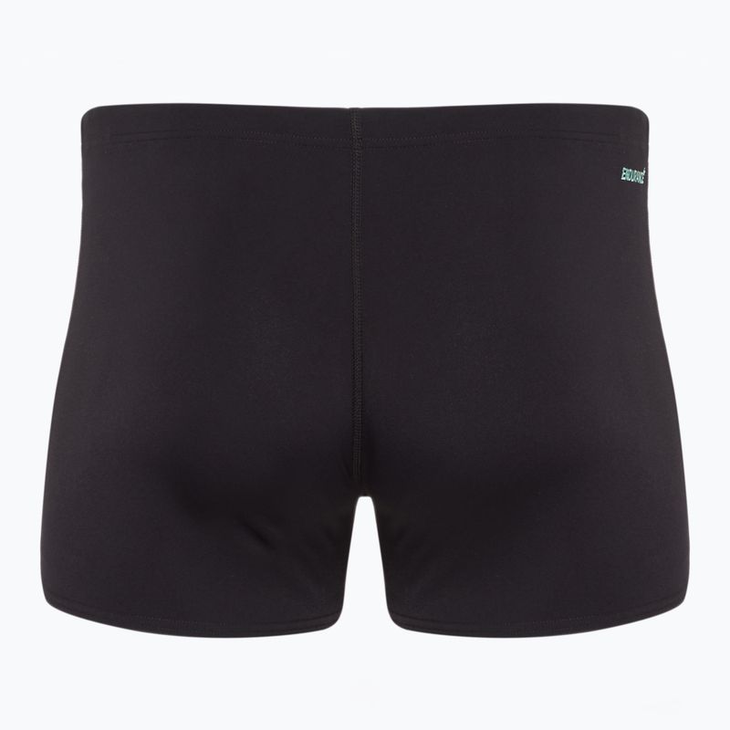 Bokserki pływackie męskie Speedo HyperBoom Panel Aquashort black/dark teal 2