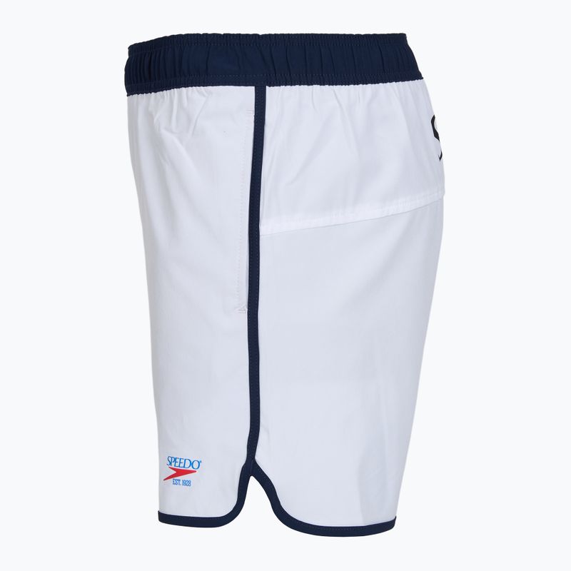 Szorty kąpielowe męskie Speedo Jetstream Retro Logo Volley 16" white 3