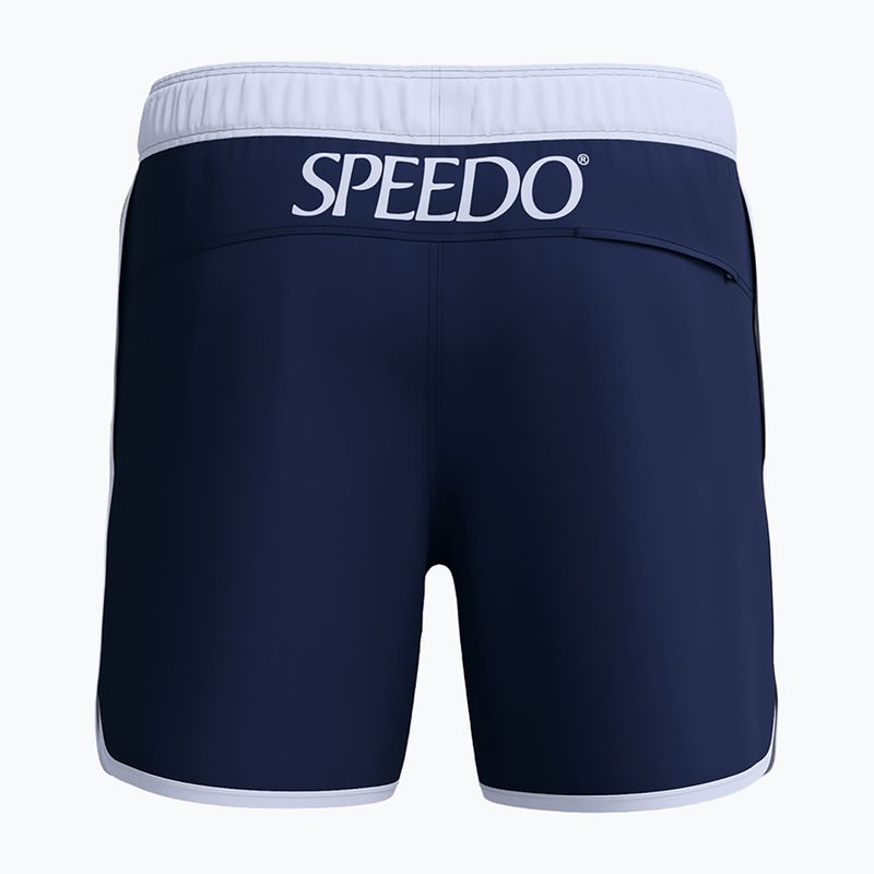 Szorty kąpielowe męskie Speedo Jetstream Retro Logo Volley 16" peacoat 2