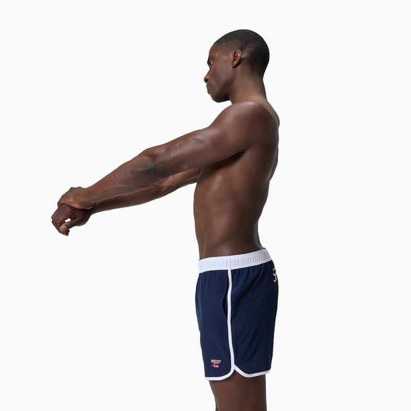 Szorty kąpielowe męskie Speedo Jetstream Retro Logo Volley 16" peacoat 7