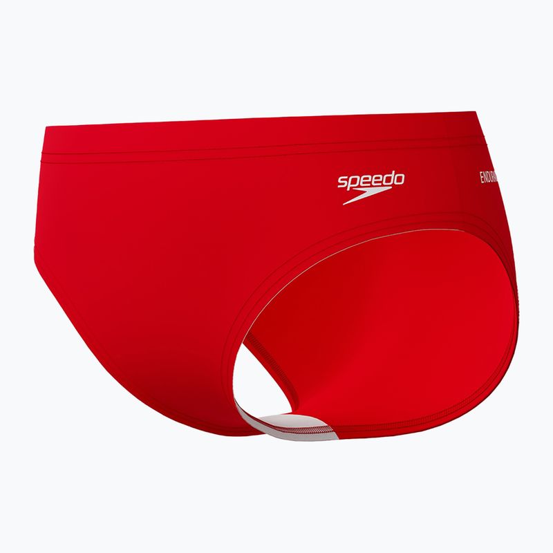 Slipy pływackie dziecięce Speedo ECO Endurance + Brief fed red 3