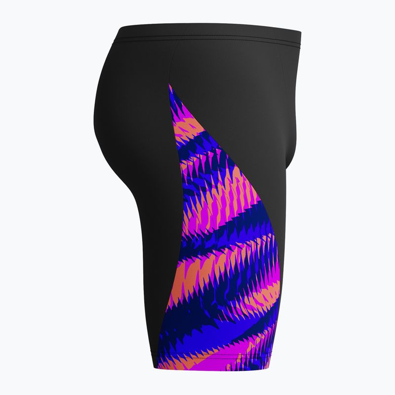 Jammery pływackie męskie Speedo Allover Digital V-Cut Jammer razor sharp/diva 4