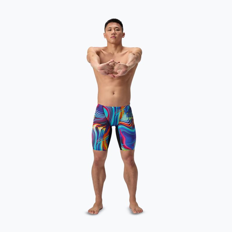 Jammery pływackie męskie Speedo Fastskin LZR Pure Valor 2.0 Jammer molten black/molten blur 2