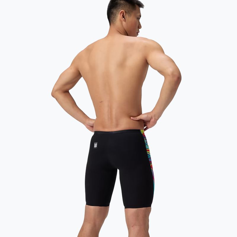 Jammery pływackie męskie Speedo Fastskin LZR Pure Valor 2.0 Jammer molten black/molten blur 3