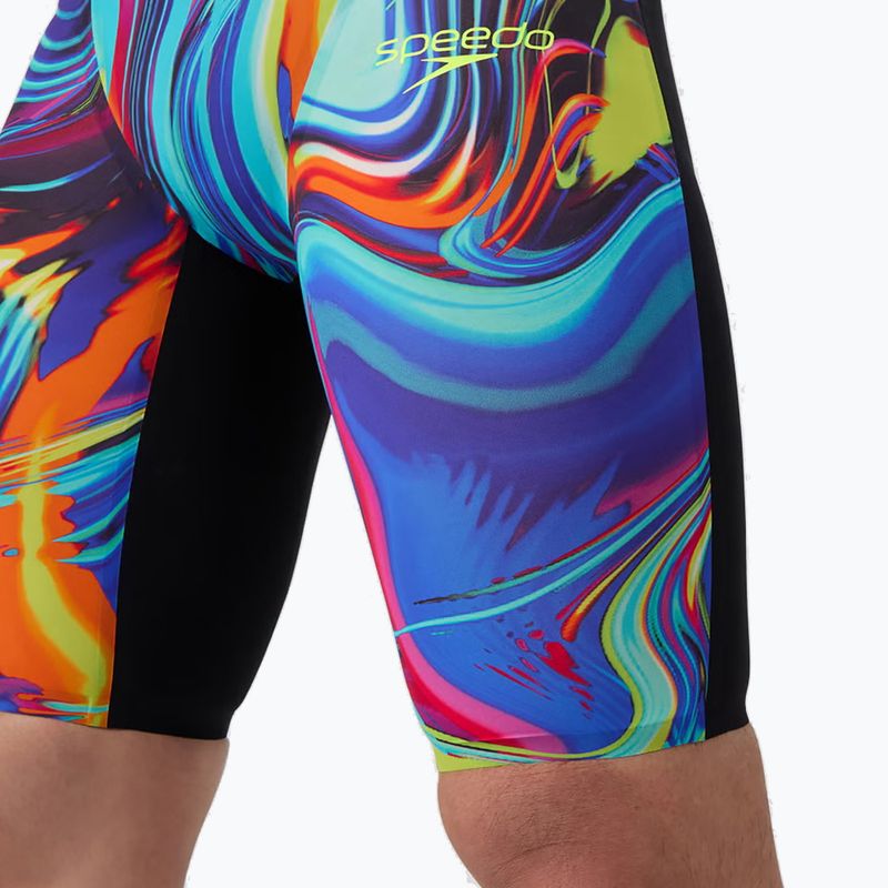 Jammery pływackie męskie Speedo Fastskin LZR Pure Valor 2.0 Jammer molten black/molten blur 5