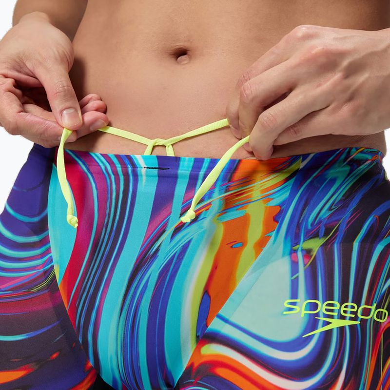 Jammery pływackie męskie Speedo Fastskin LZR Pure Valor 2.0 Jammer molten black/molten blur 6