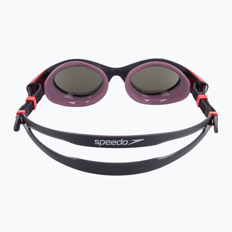 Okulary do pływania damskie Speedo Biofuse 2.0 Mirror vintage fog/steel/silver mirror 4