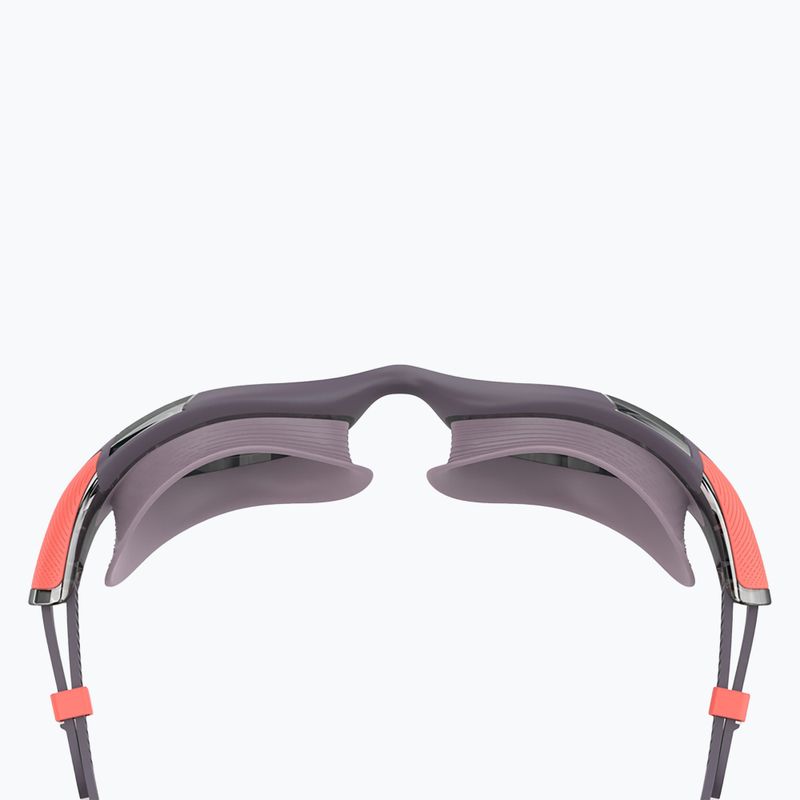 Okulary do pływania damskie Speedo Biofuse 2.0 Mirror vintage fog/steel/silver mirror 3