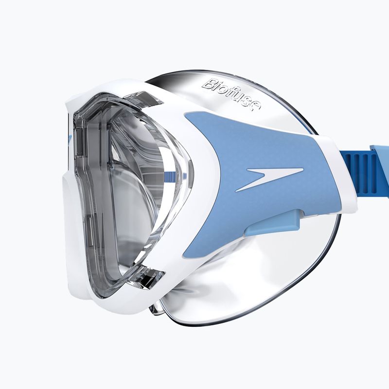 Maska do pływania Speedo Biofuse 2.0 white/clear 4