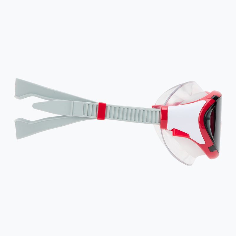 Maska do pływania dziecięce Speedo Biofuse 2.0 high risk red/smoke 3