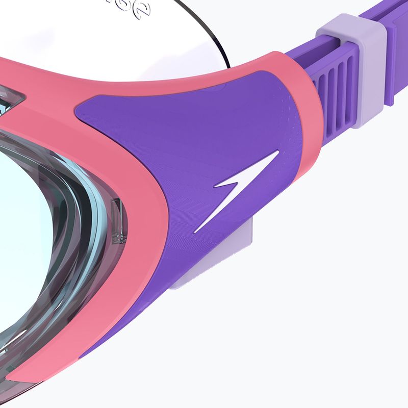 Maska do pływania dziecięce Speedo Biofuse 2.0 pink lemonade/steel 5