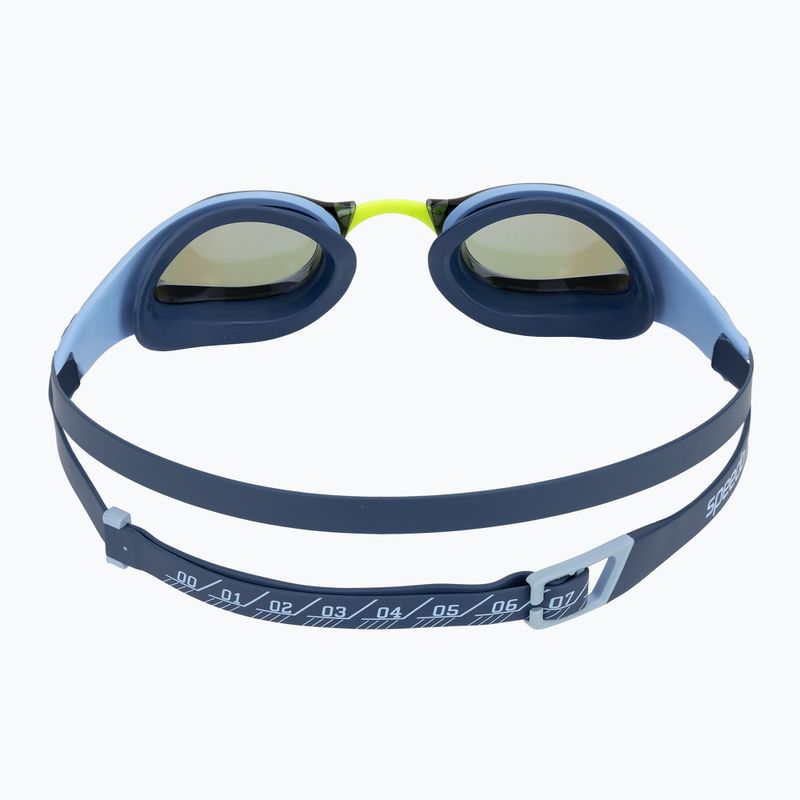 Okulary do pływania Speedo Fastskin Pure Focus Mirror sugar blue/smoke/iris mirror 4