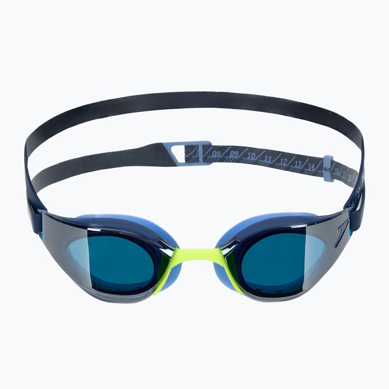 Okulary do pływania Speedo Fastskin Hyper Elite Mirror night/cobalt/silver mirror 2