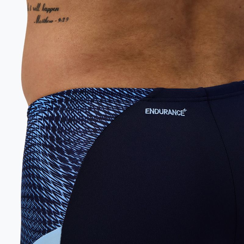 Jammery pływackie męskie Speedo Endurance+ MAX Splice Jammer navy/sugar blue 6
