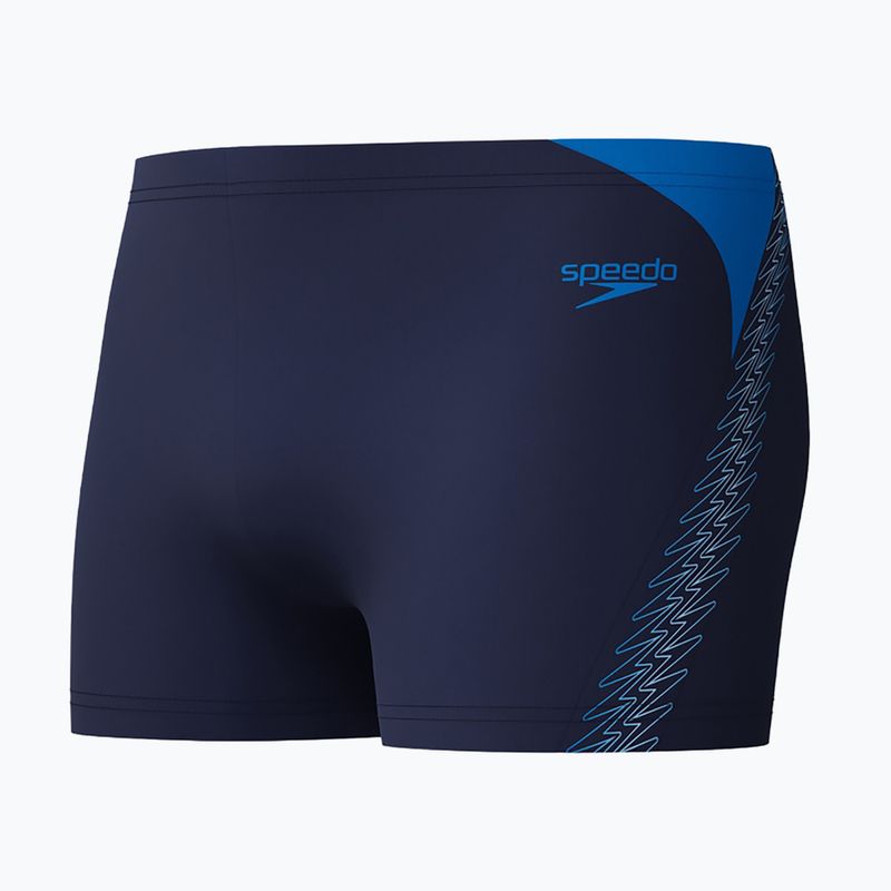 Bokserki pływackie męskie Speedo Hyper Boom Splice true peacoat/lagoon blue 3