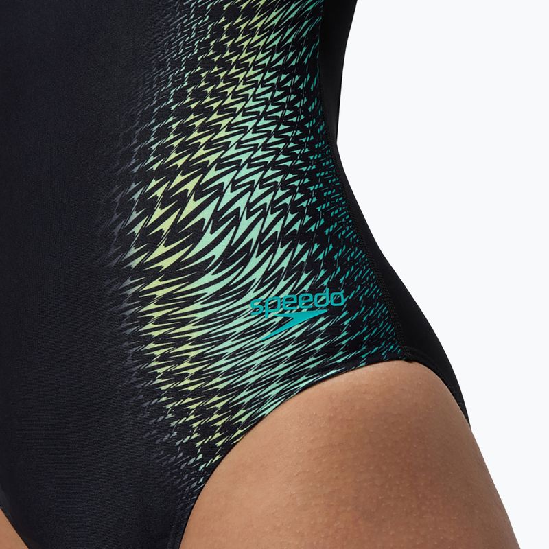 Strój pływacki jednoczęściowy damski Speedo Digital Printed Medalist turquoise gem 6