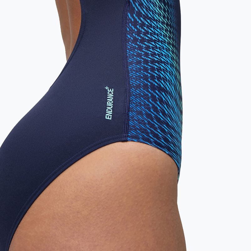 Strój pływacki jednoczęściowy damski Speedo Digital Printed Medalist lagoon blue 7