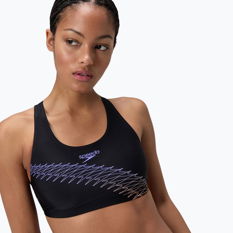 Strój pływacki dwuczęściowy damski Speedo Placement 2pc komplet bright peach 5