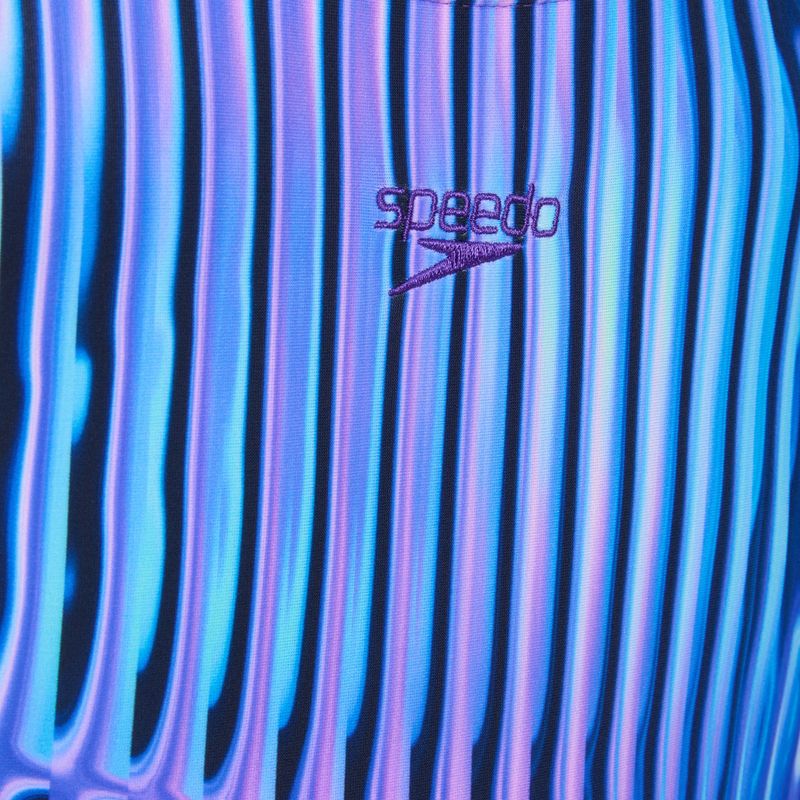 Strój pływacki jednoczęściowy dziecięcy Speedo Digital Allover Splashback indigo glow 3