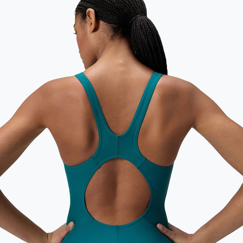 Strój pływacki jednoczęściowy damski Speedo Colourblock 2.0 deep emerald 6