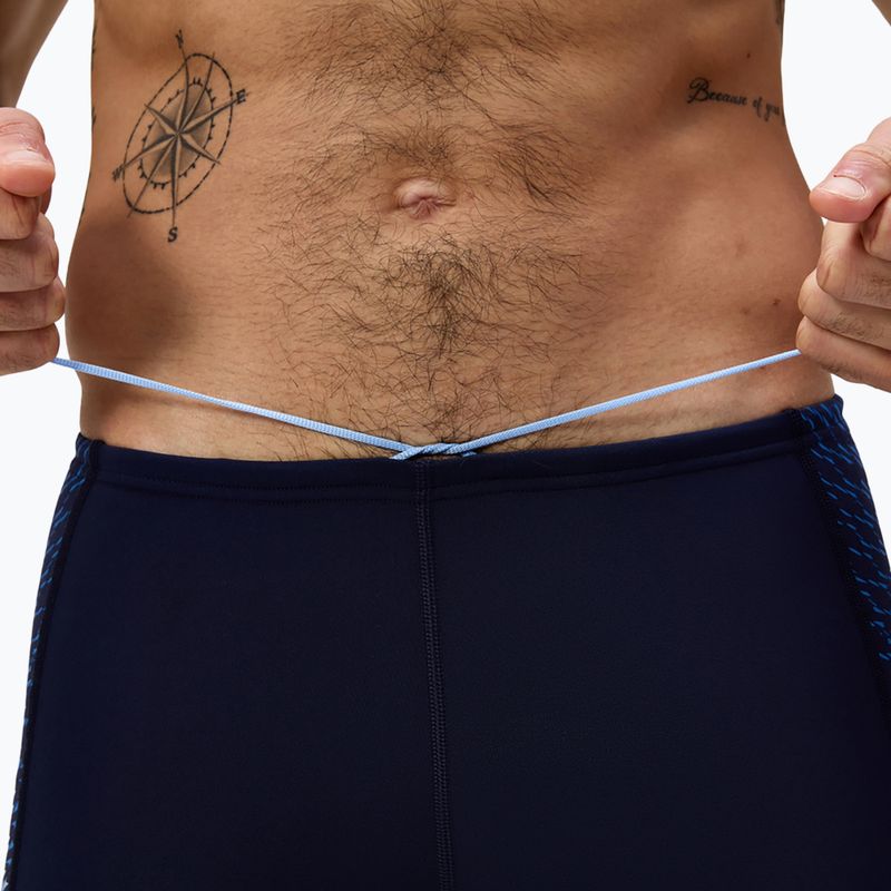 Bokserki pływackie męskie Speedo Endurance+ Tech Panel Aquashort navy/sugar blue 6