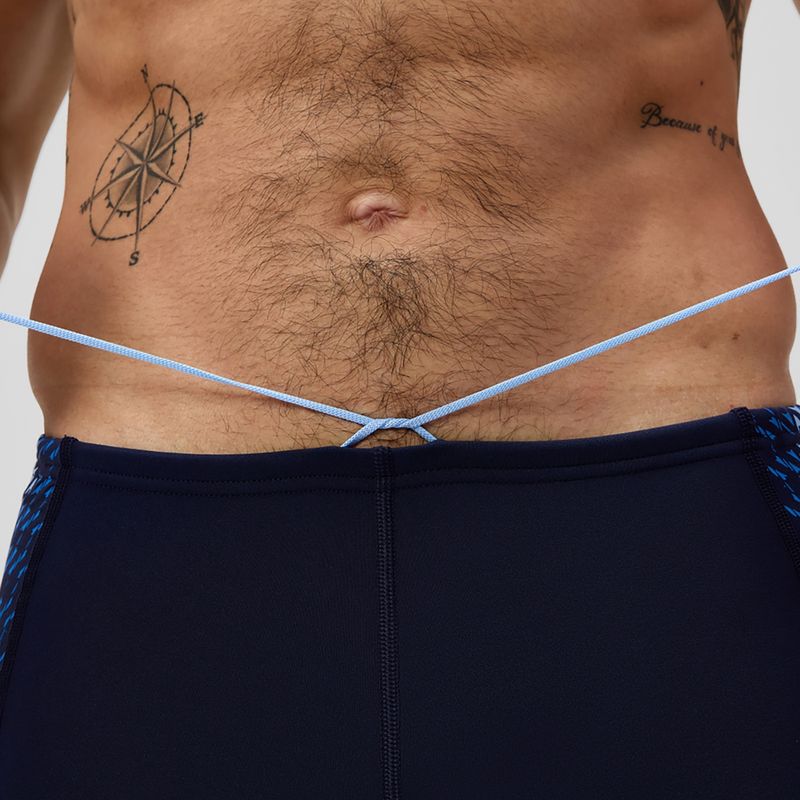 Jammery pływackie męskie Speedo Endurance+ Tech Panel Jammer navy/sugar blue 5