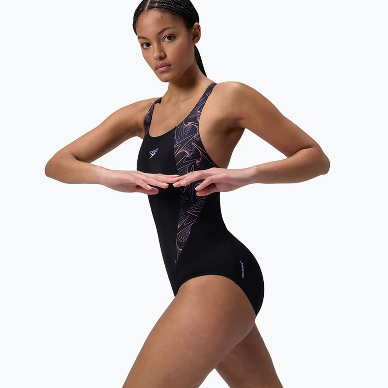 Strój pływacki jednoczęściowy damski Speedo HyperBoom Splice Muscleback bright peach 4