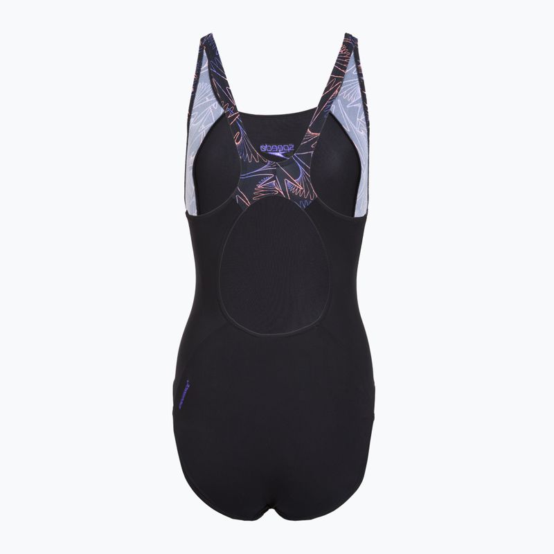 Strój pływacki jednoczęściowy damski Speedo HyperBoom Splice Muscleback bright peach 2