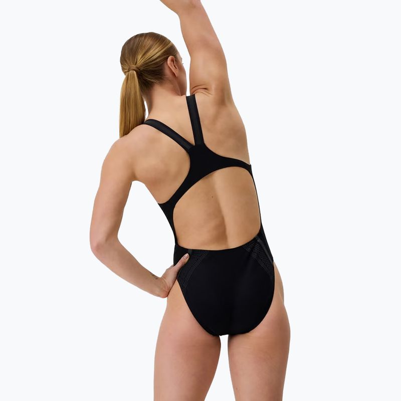 Strój pływacki jednoczęściowy damski Speedo Printed Performance Back black 2